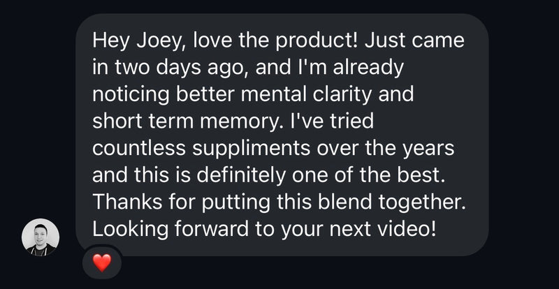 Customer message